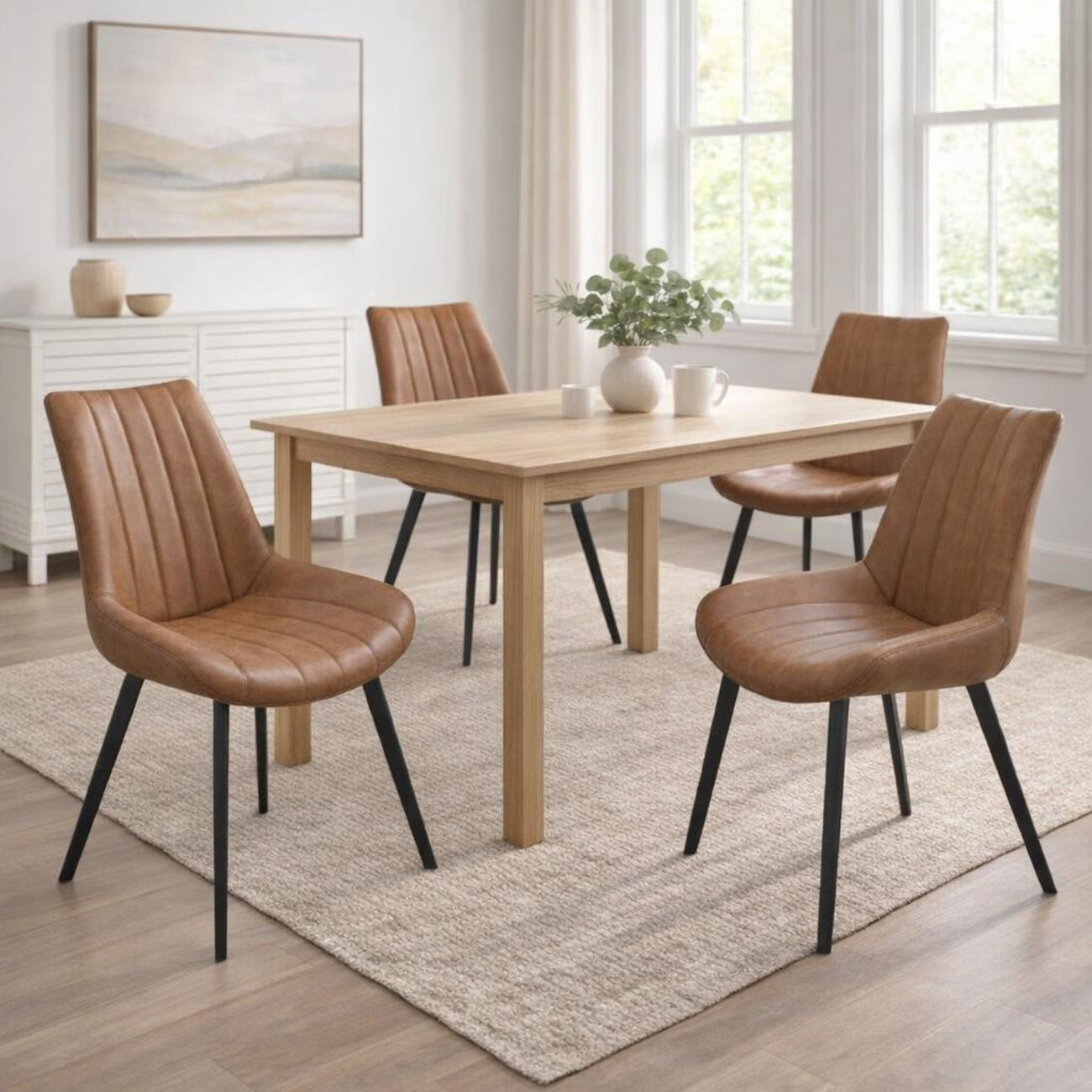 Hill Interiors Malmo Tan Dining Chair