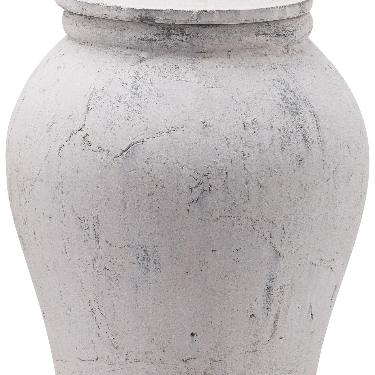 Hill Interiors Bloomville Large Stone Ginger Jar