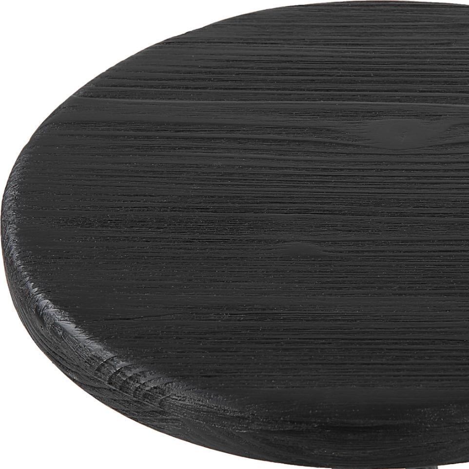 Sona Black Counter Stool
