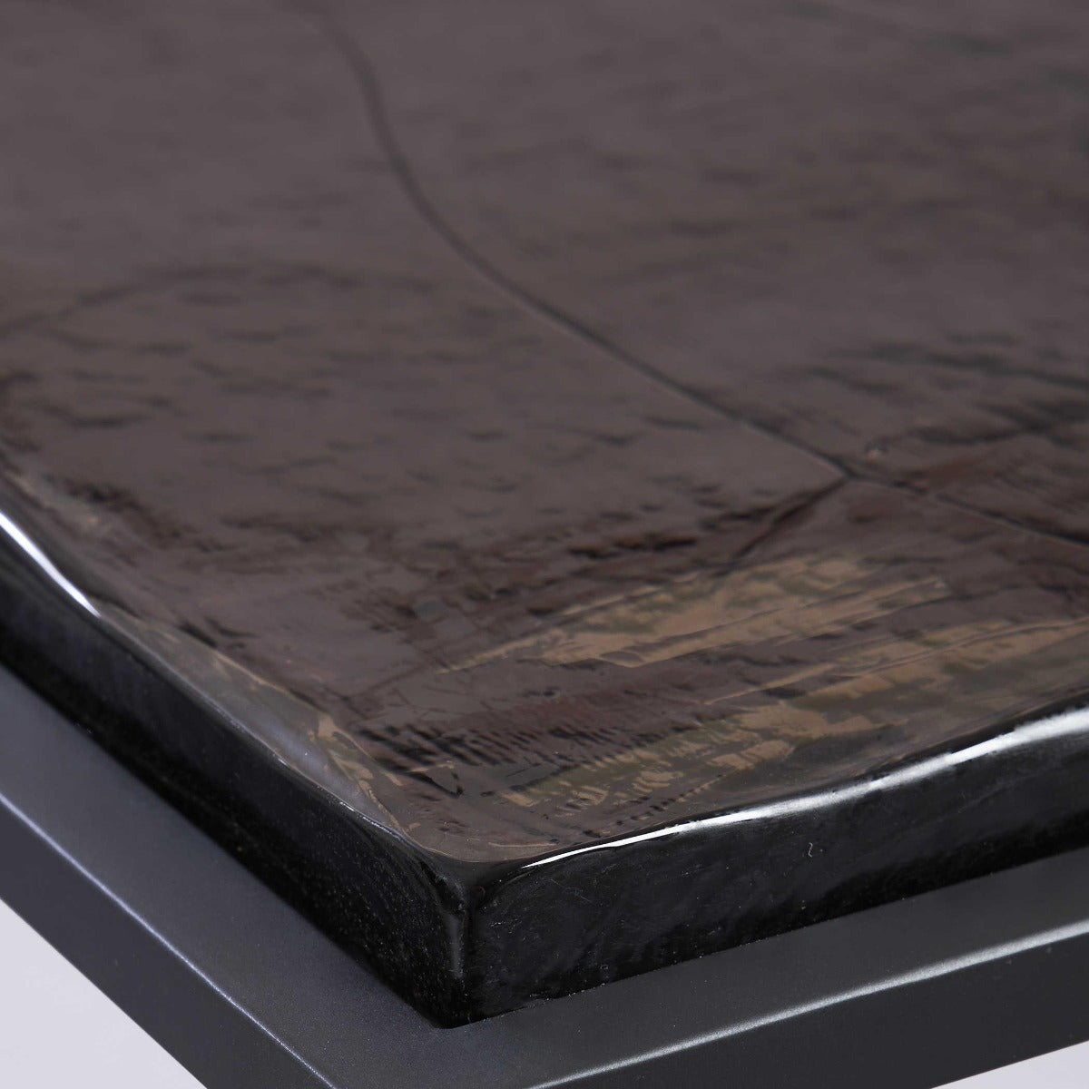 Wavelet Iron Side Table