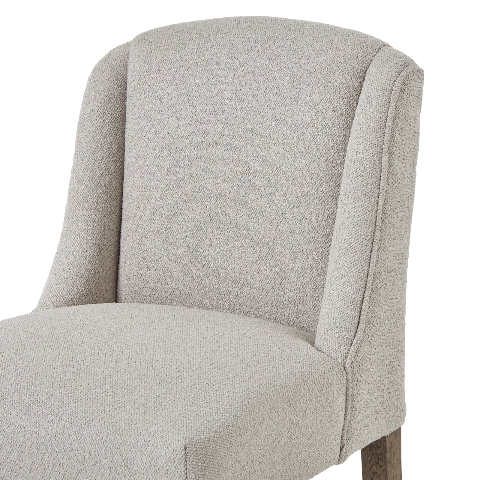 Compton dining chair fabric detail