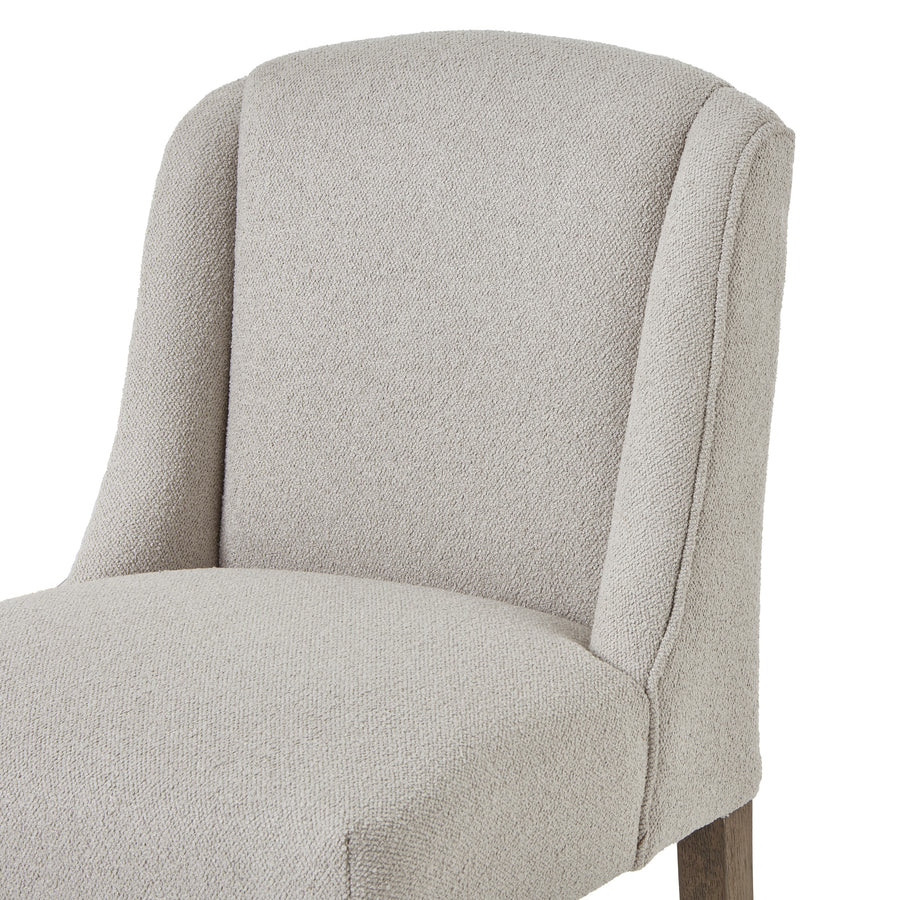 Compton dining chair fabric detail