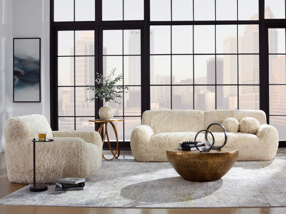 Montrez Gold Side Table