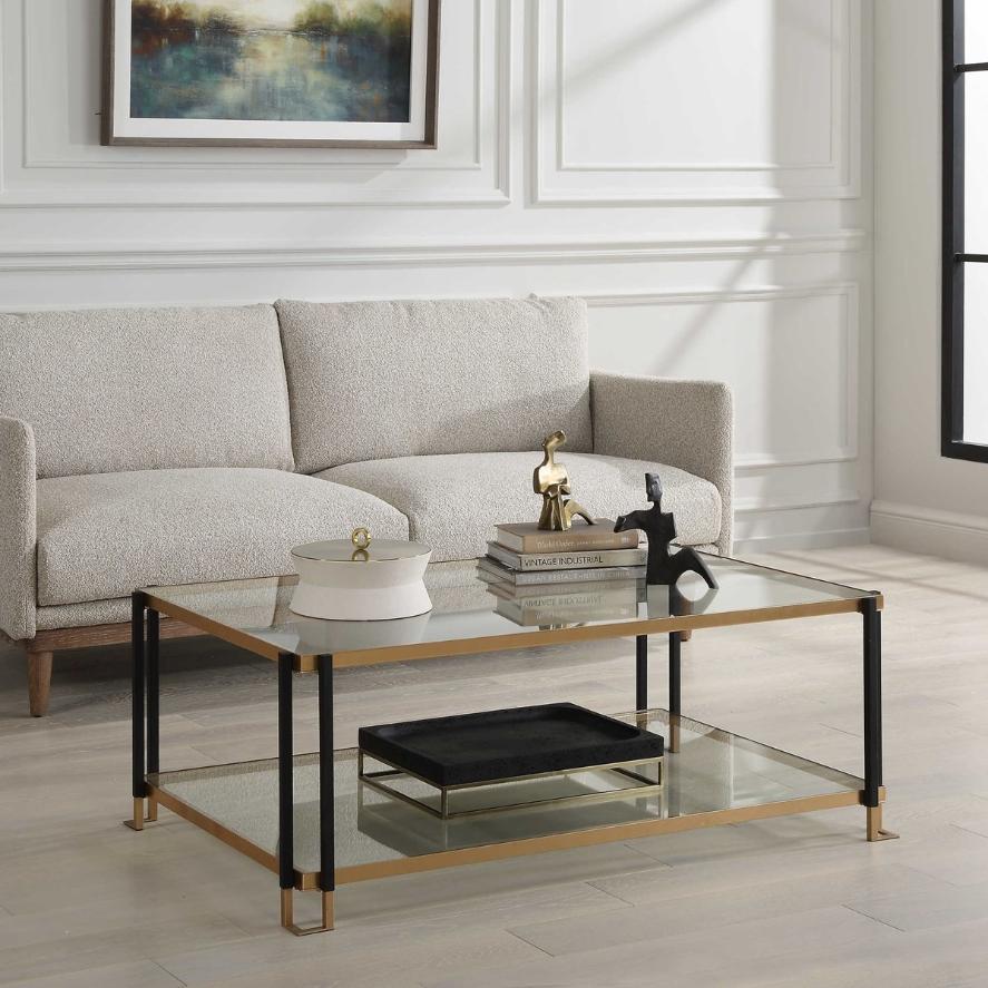 Kentmore Glass Coffee Table