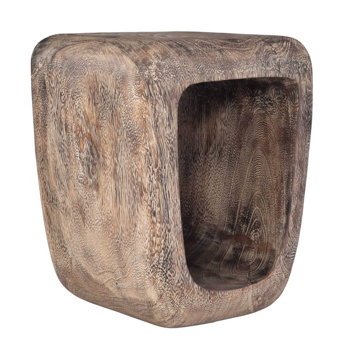 Loophole Side Table – Bleached Wash