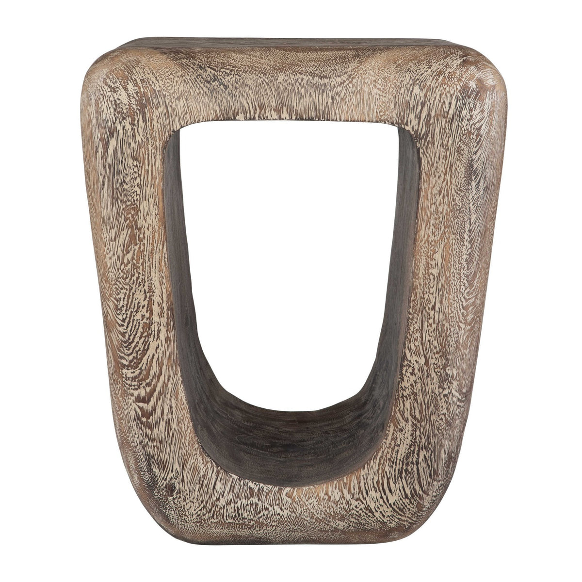 Loophole Side Table – Bleached Wash