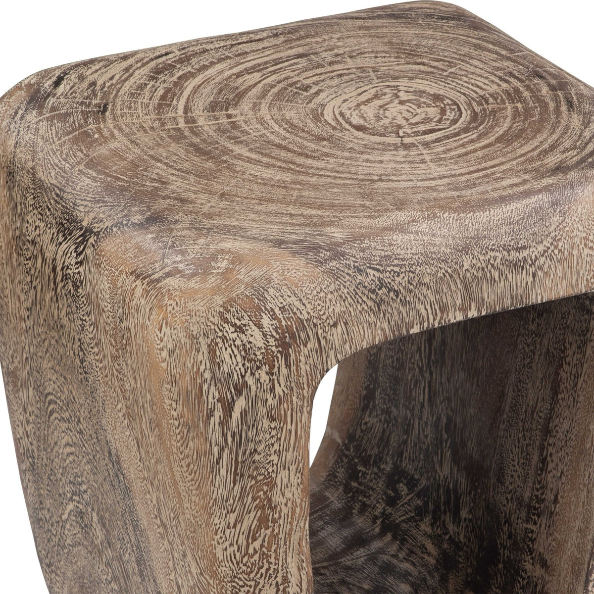 Loophole Side Table – Bleached Wash
