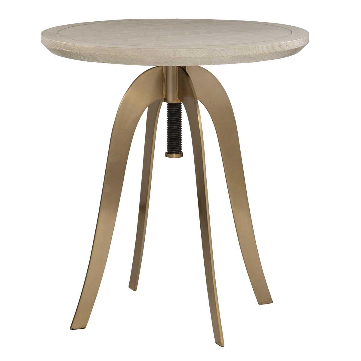 Alice Oak Adjustable Accent Table