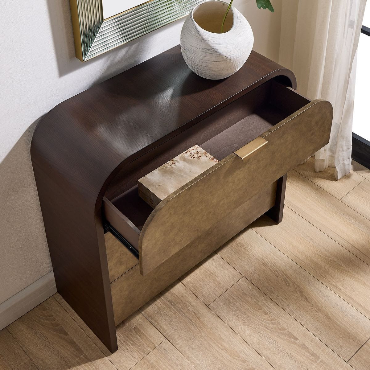 Byrams Three Drawer Chest – Oak