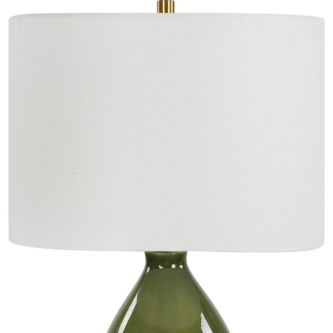 Gourd Table Lamp – Green