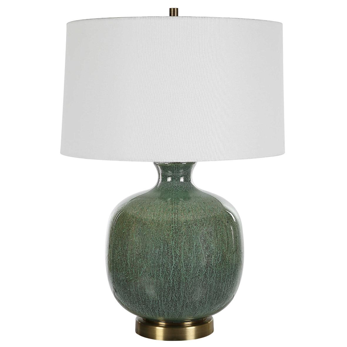 Nataly Aged Green Table Lamp