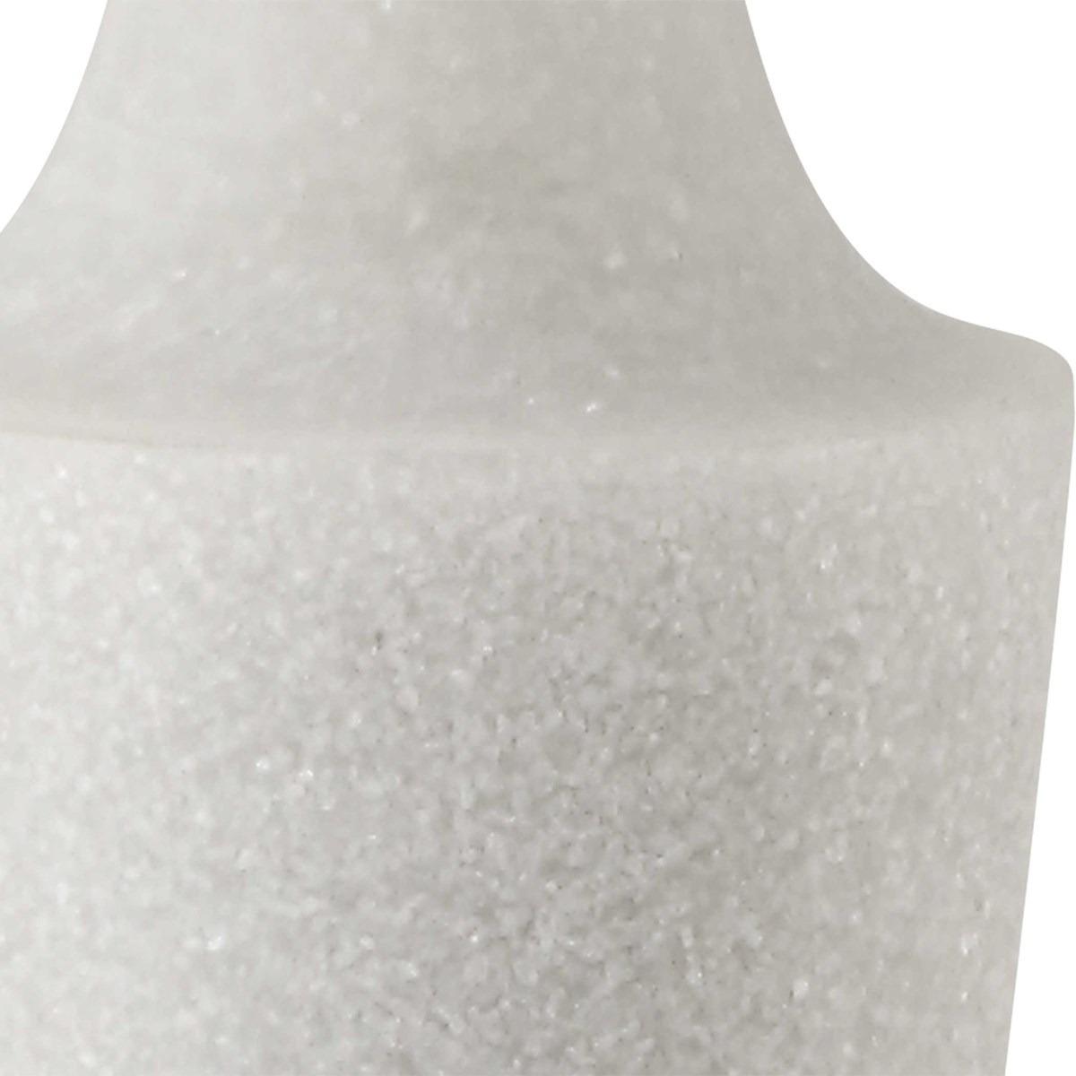 Colette White Stone Floor Lamp