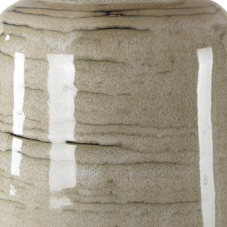 Strata Tan Glaze Table Lamp