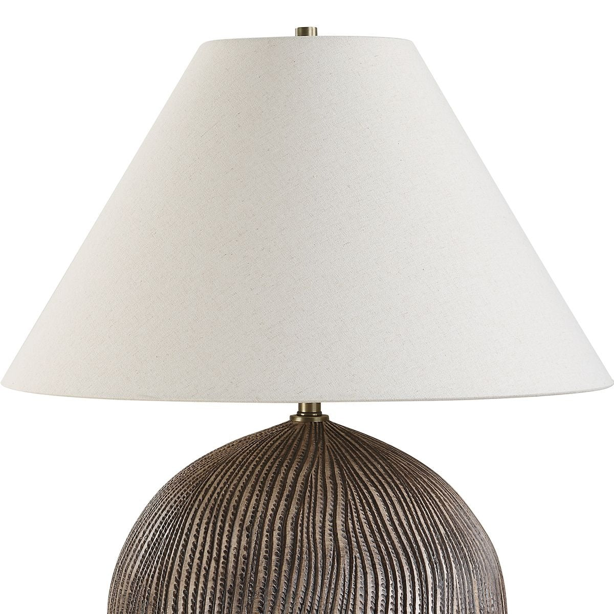 Sayre Dark Brown Table Lamp