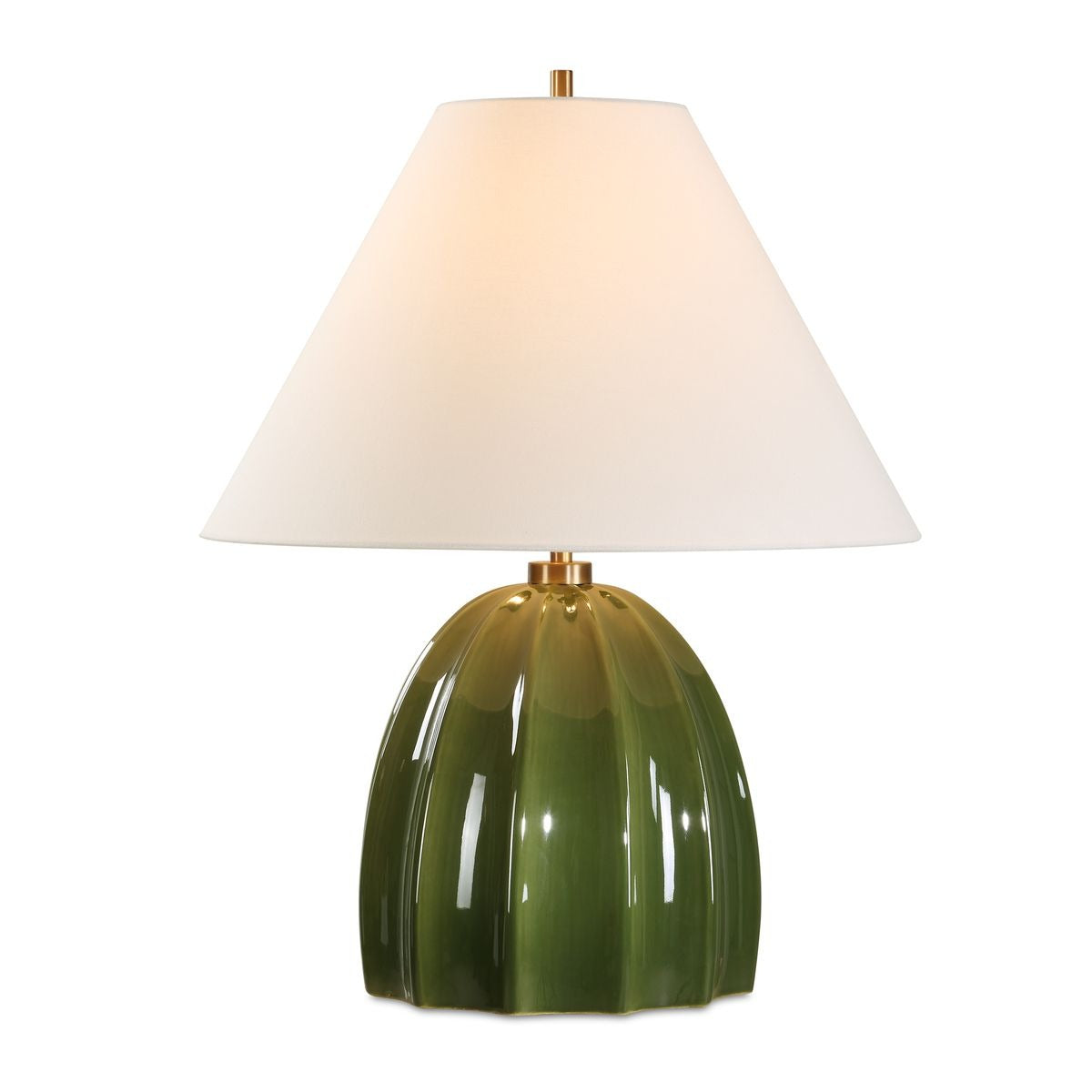 Renna Moss Green Table Lamp