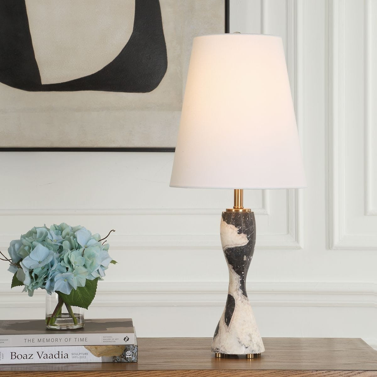Marcela Panda Marble Buffet Lamp