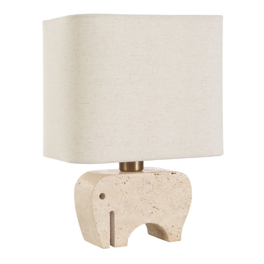 Tusk Travertine Accent Lamp