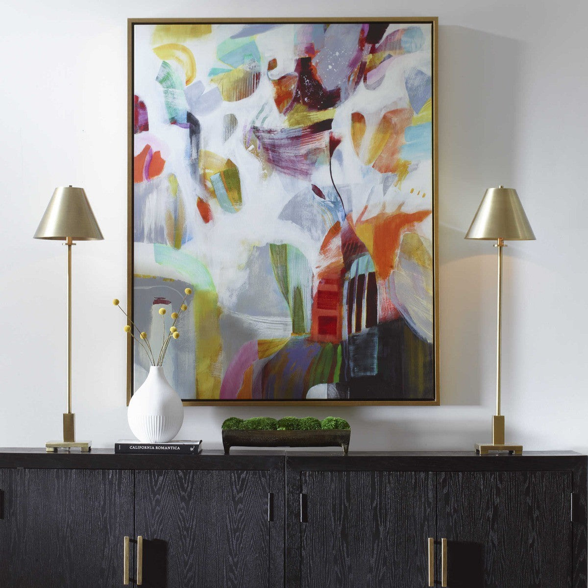 Renewal Framed Abstract Art