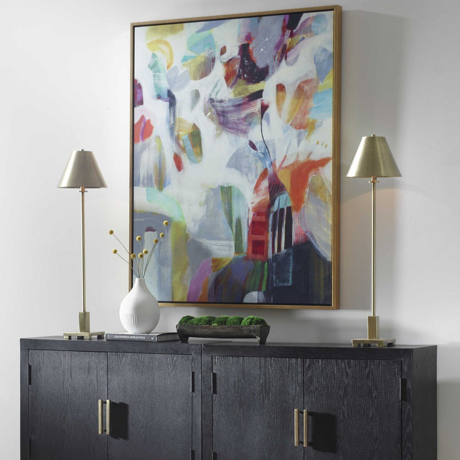 Renewal Framed Abstract Art