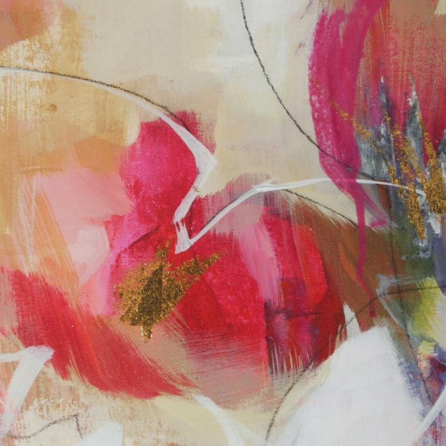 Fresh Start Red Abstract Prints – Set of 6