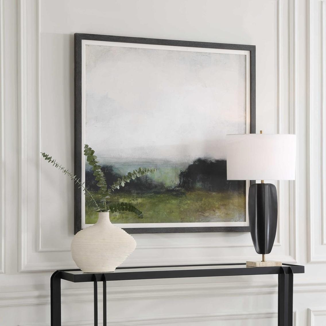 First View of the Water Framed Print