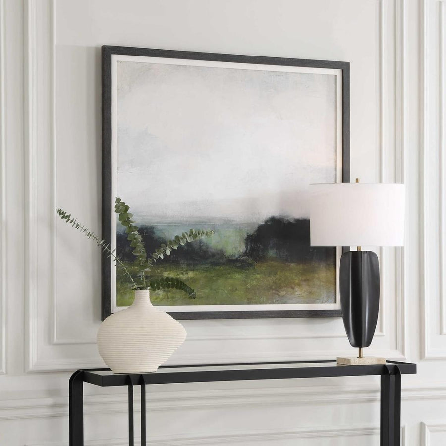 First View of the Water Framed Print