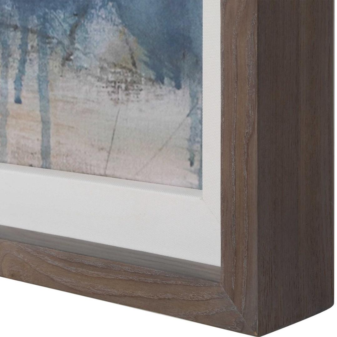 Serenity Paused Framed Abstract Print
