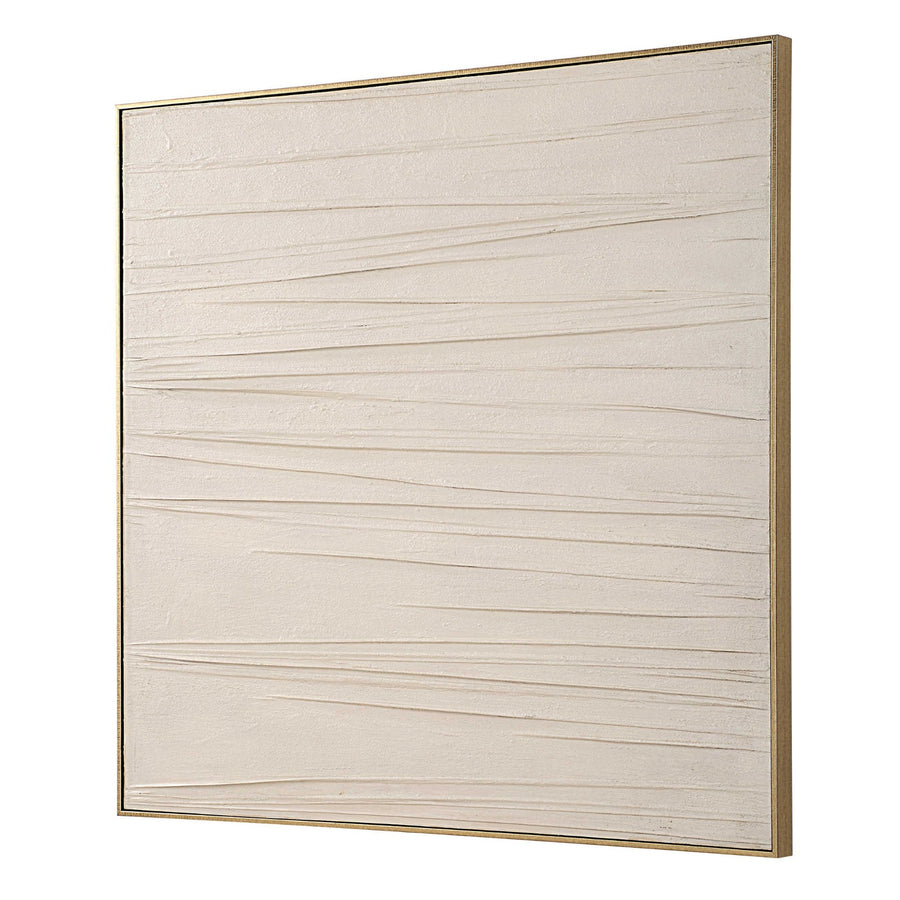 Walking the Line Hand Painted Canvas