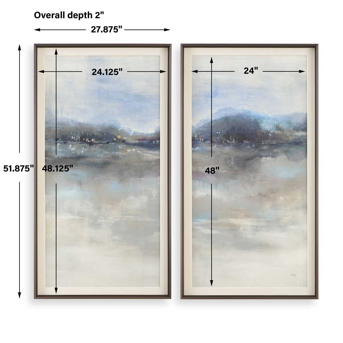Thinking of You Landscape Prints – Set of 2