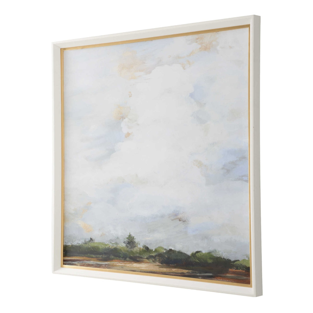 Whispering Cloudscapes Framed Print