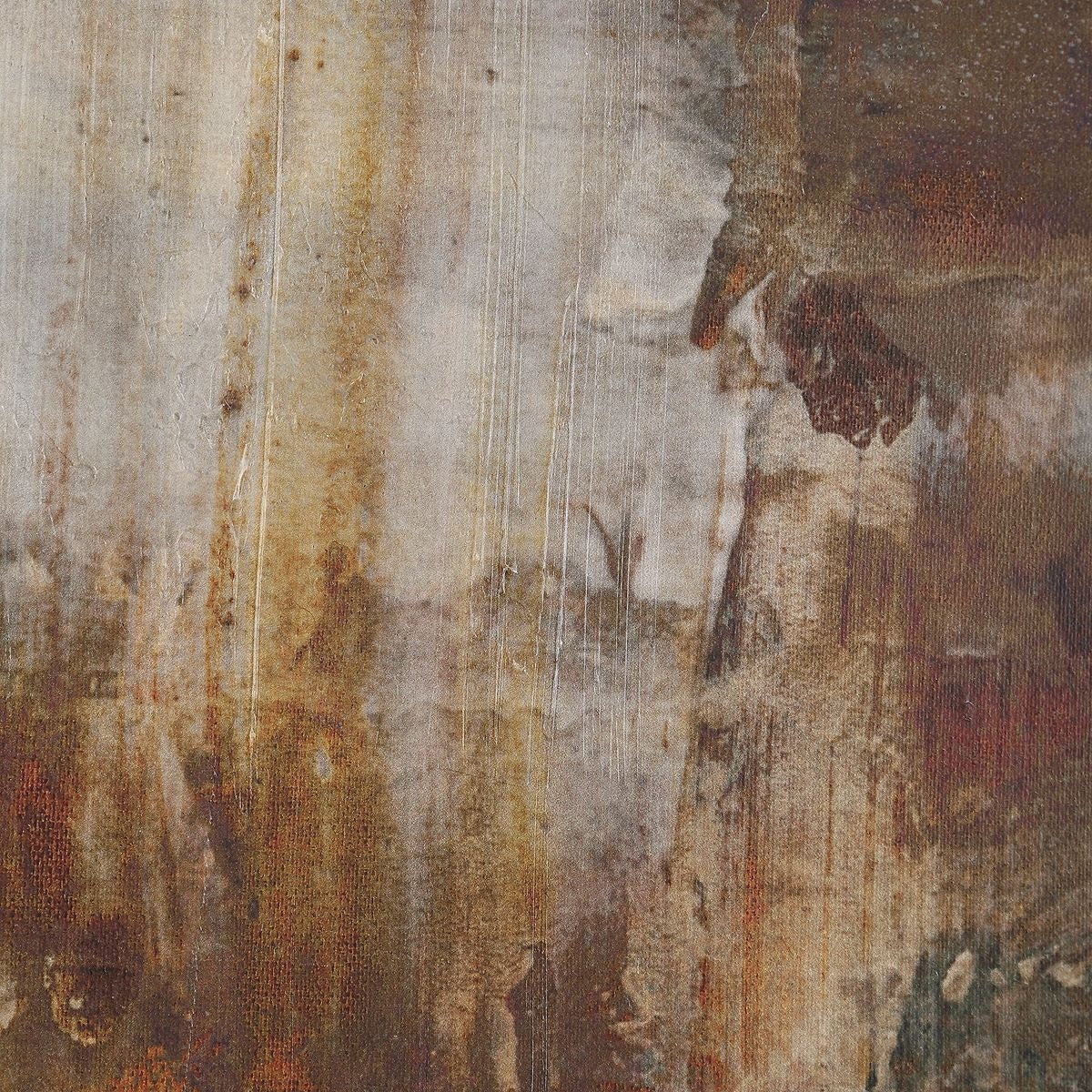 Molten Patina Framed Canvases – Set of 2