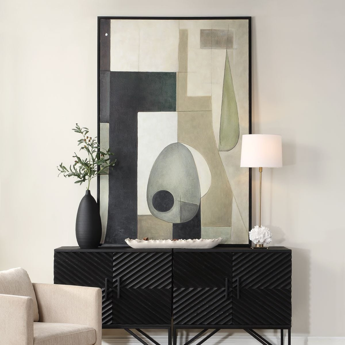Fair Trade Geometric Abstract Art