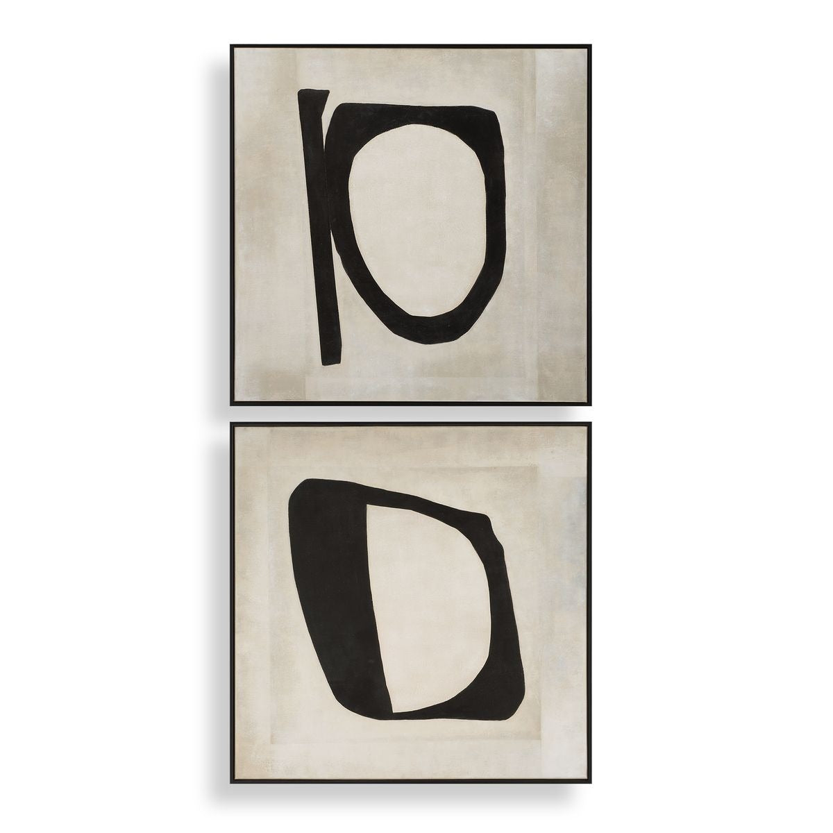 Characters Abstract Art – Set of 2