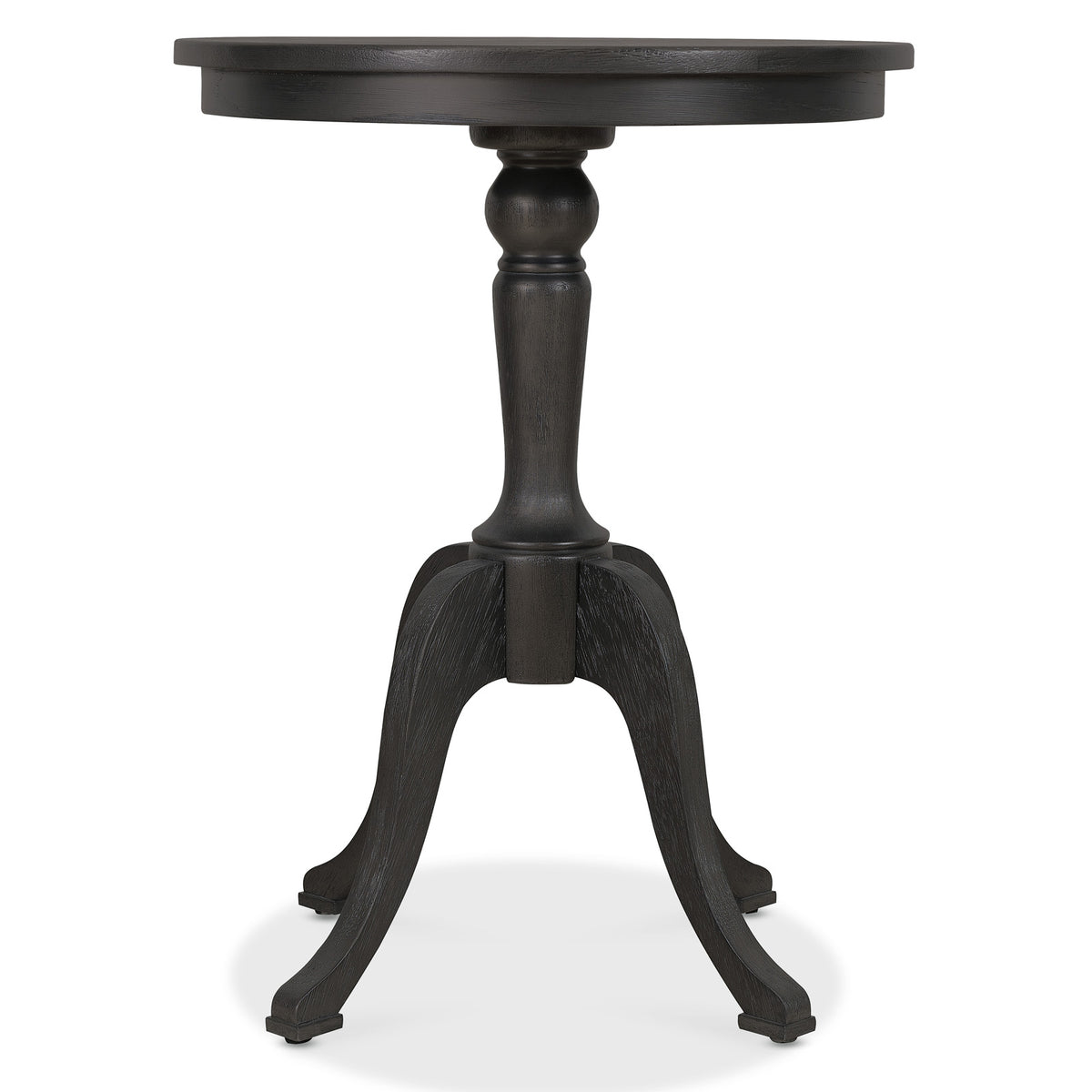 Timeless Round Side Table – Dark