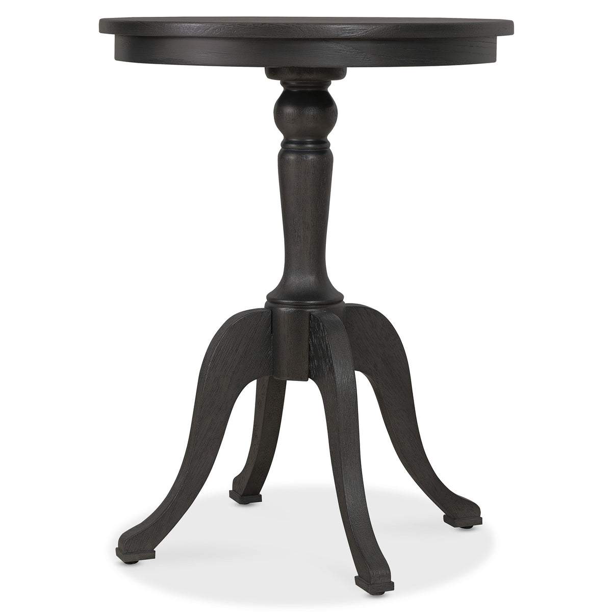 Timeless Round Side Table – Dark