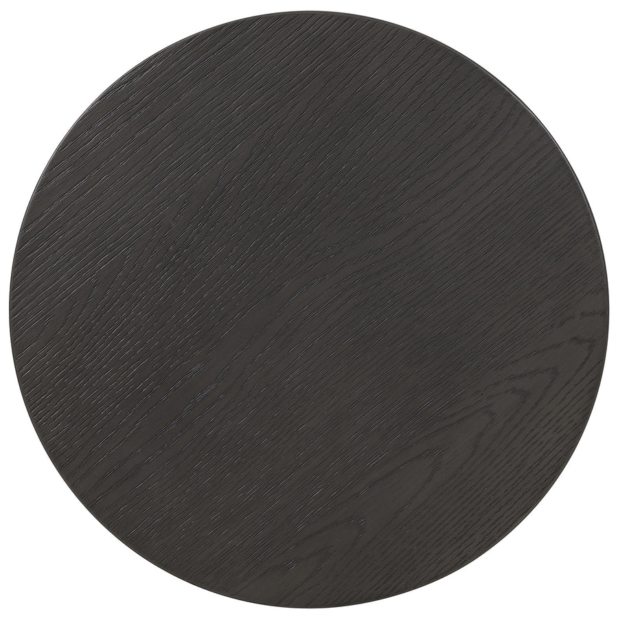 Timeless Round Side Table – Dark