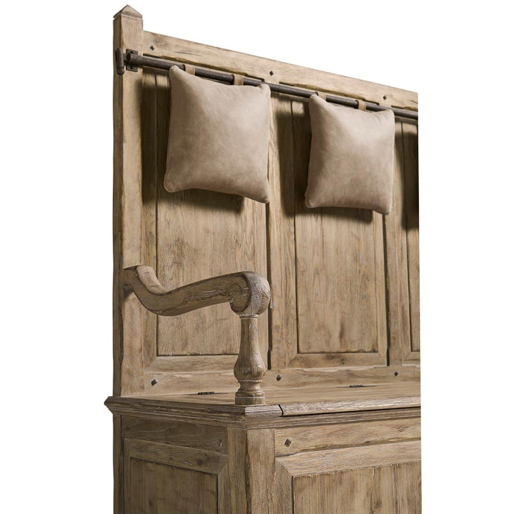 Sagehill Hall Bench in Leather