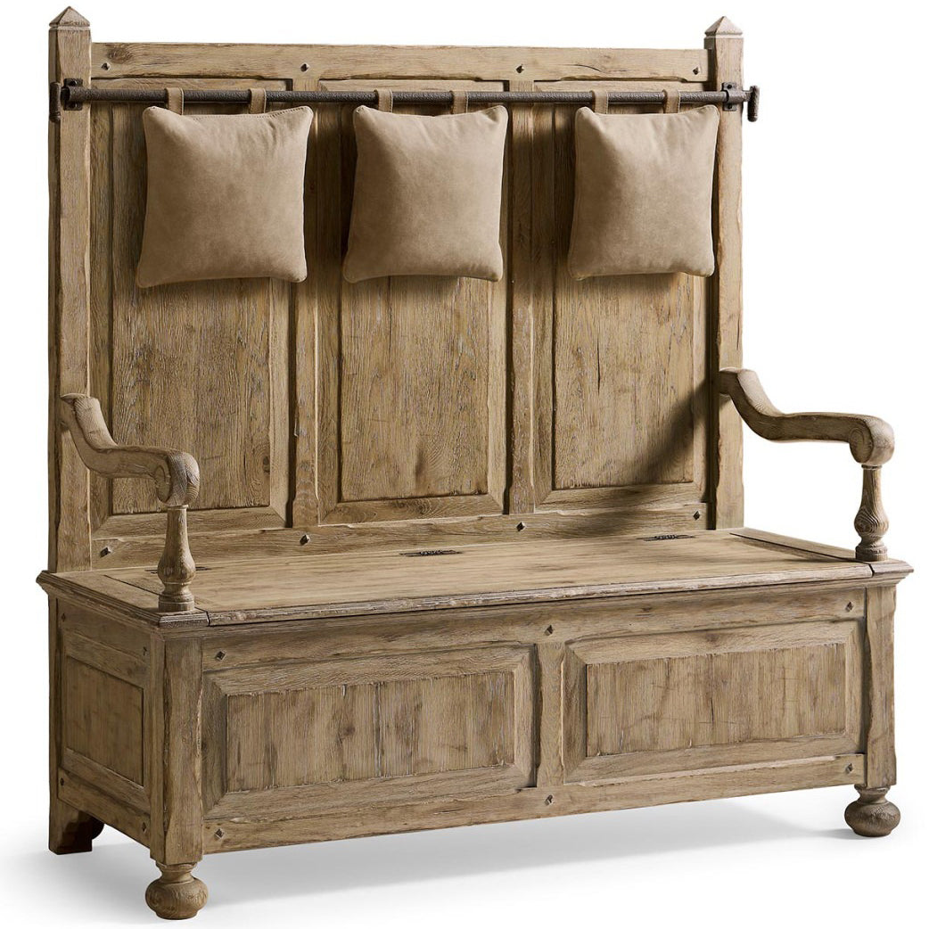 Sagehill Hall Bench in Leather