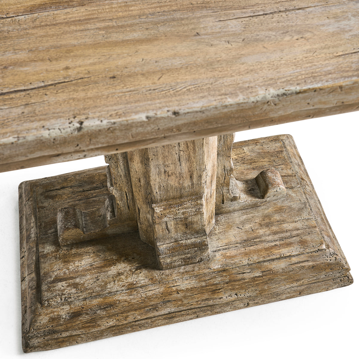 Caldera Pedestal-Base Side Table