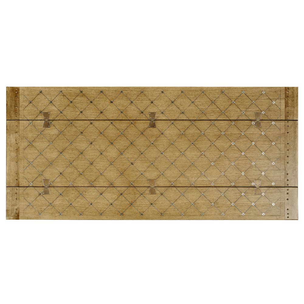 Fabien Extending Hunt Dining Table – 220cm