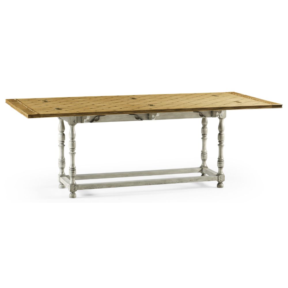Fabien Extending Hunt Dining Table – 220cm