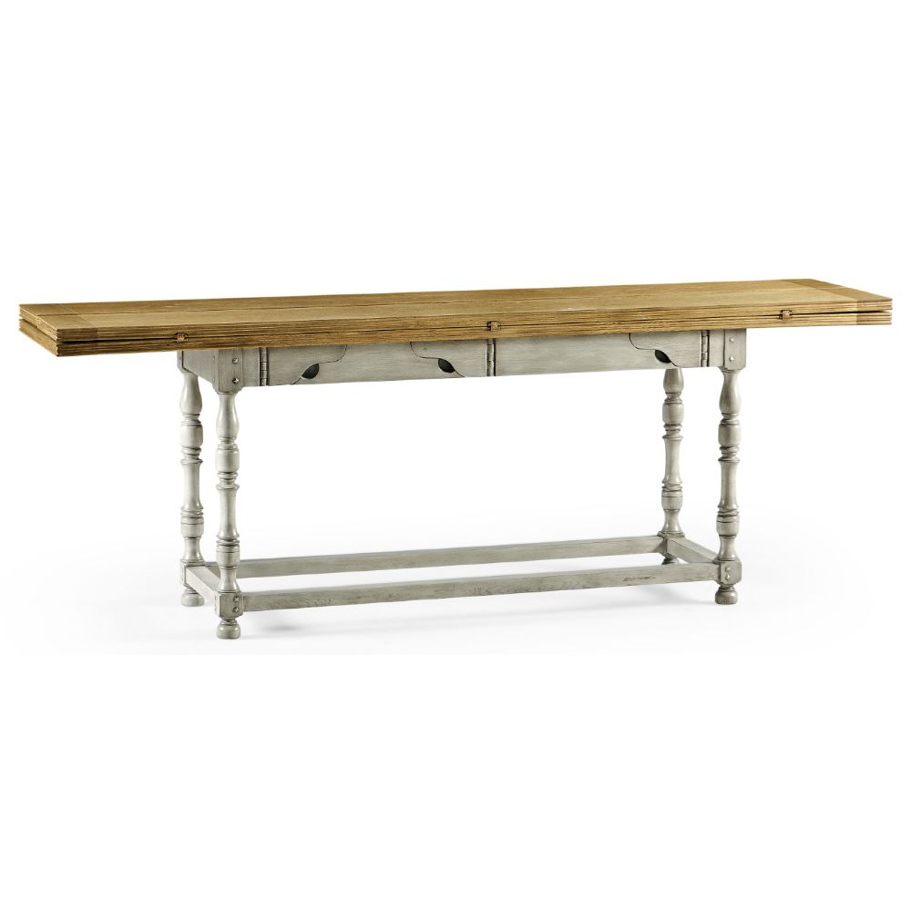 Fabien Extending Hunt Dining Table – 220cm