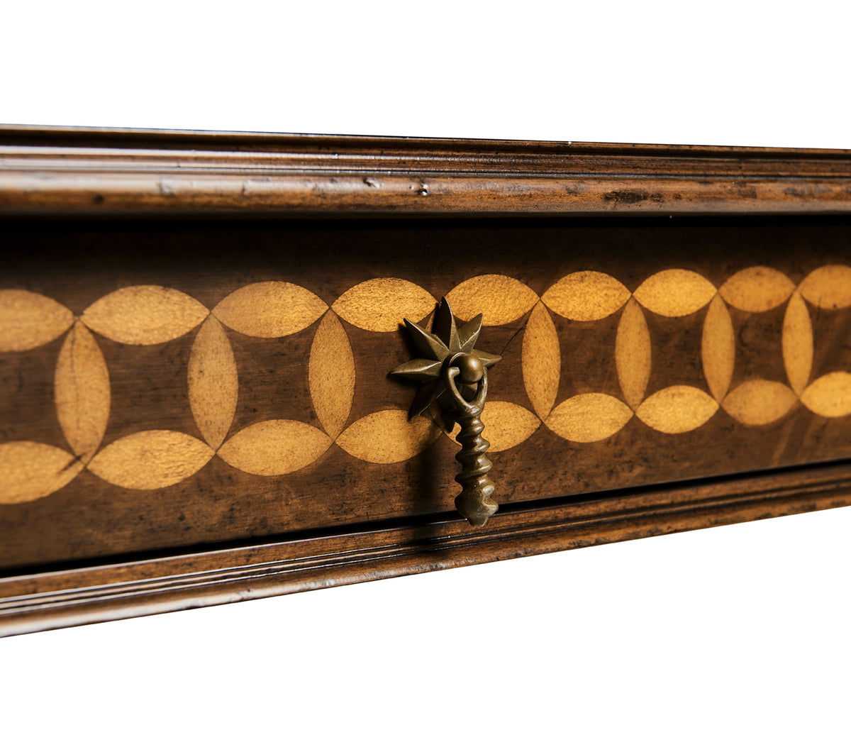 Circle Inlay Square Coffee Table