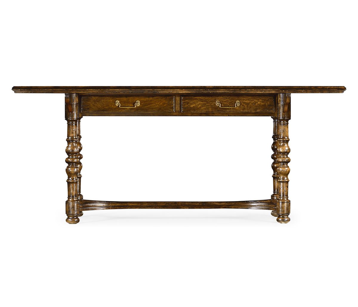 Forest Tudor Hunt Table – Dark Oak