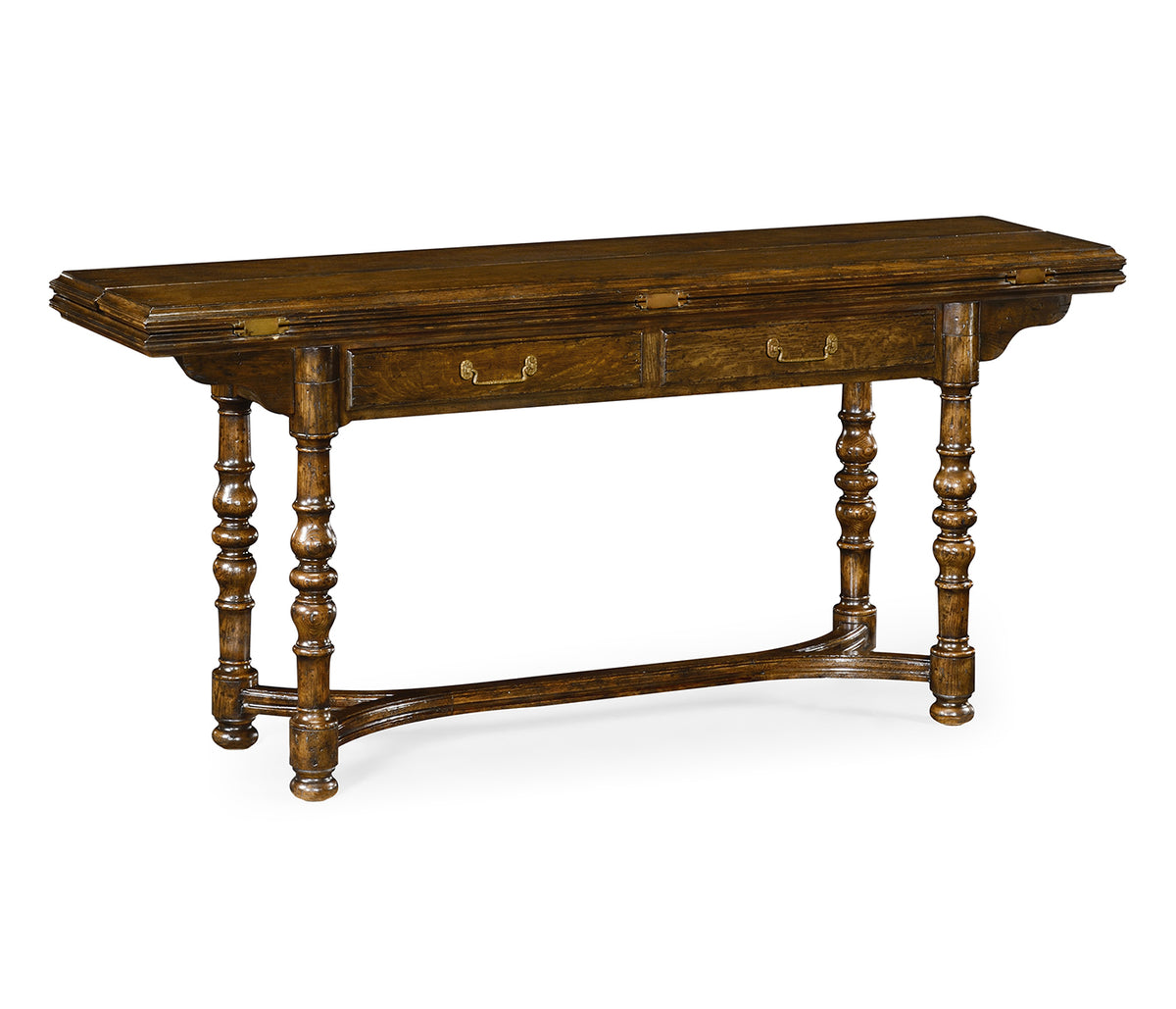 Forest Tudor Hunt Table – Dark Oak