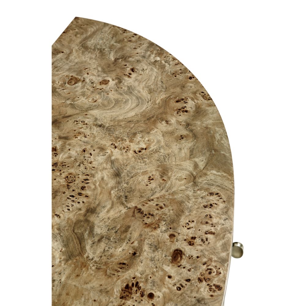 Fulgurite Demi Lune Chest of Drawers