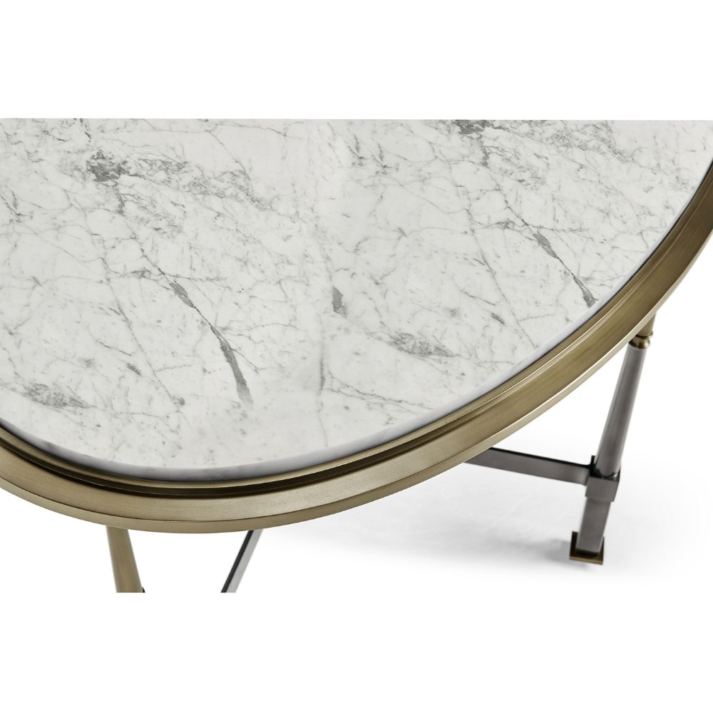 Hamilton Oval Cocktail Table