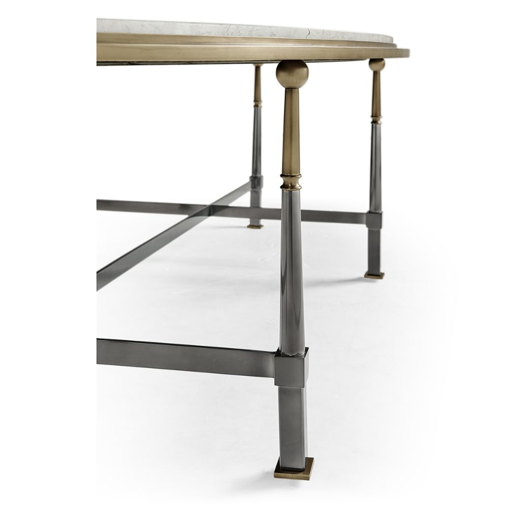 Hamilton Oval Cocktail Table