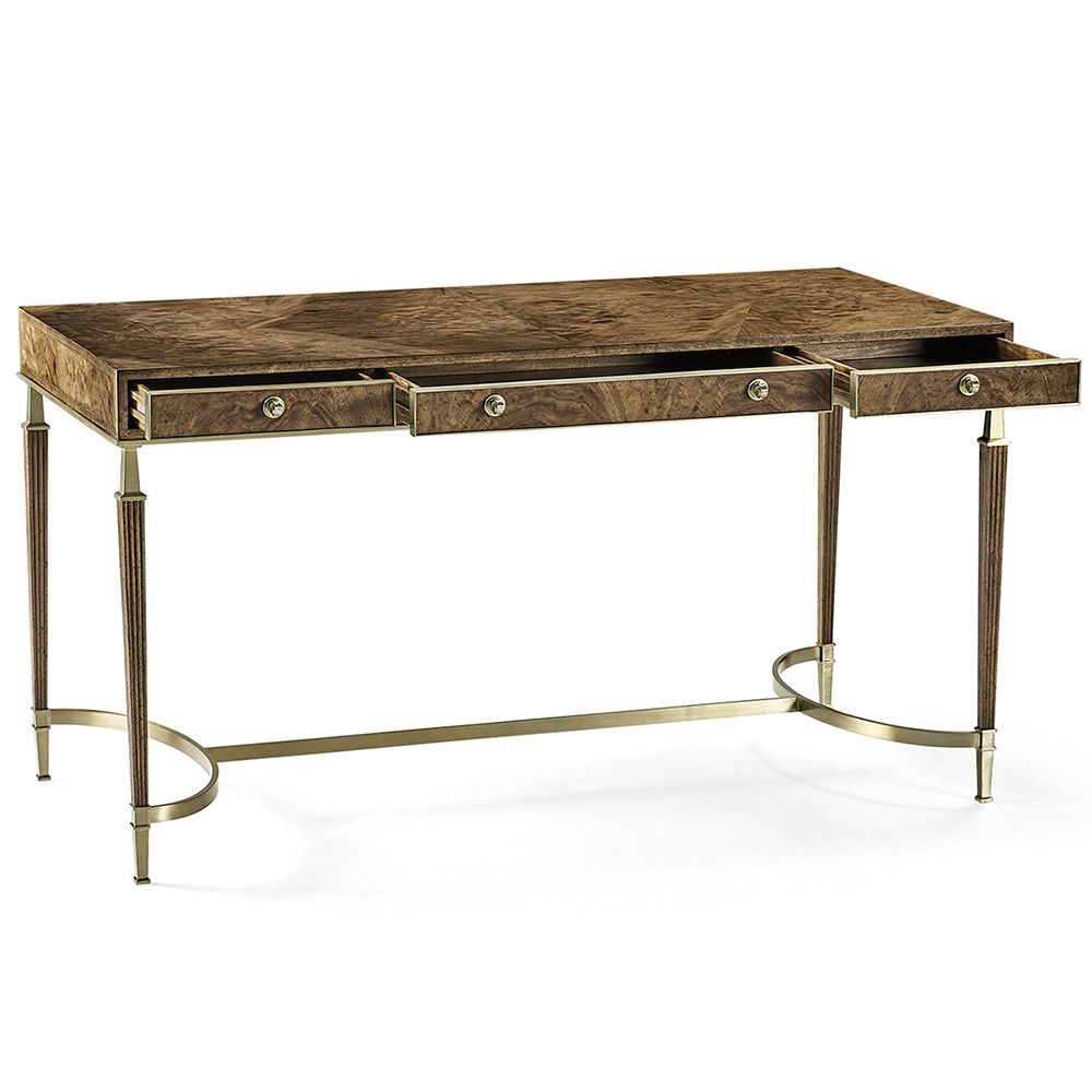 Barcelona Desk – Walnut Veneer