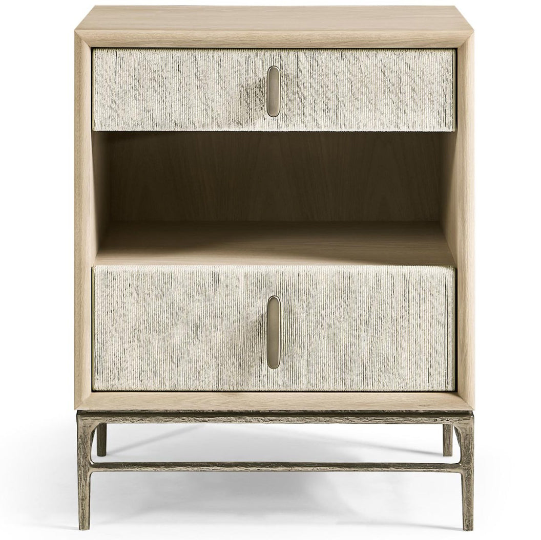 Clapotis Danish Cord Narrow Nightstand